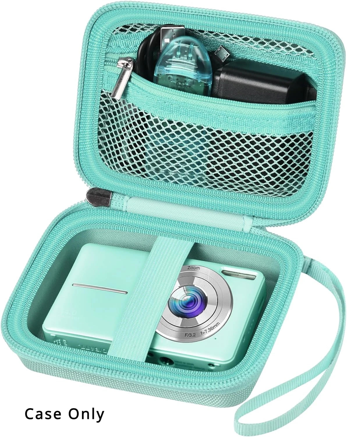 Digital Camera Case Compatible with VAHOIALD FHD 1080P/for CAMKORY Digital Point and Shoot/for KODAK PIXPRO FZ45-BK 16MPVlogging