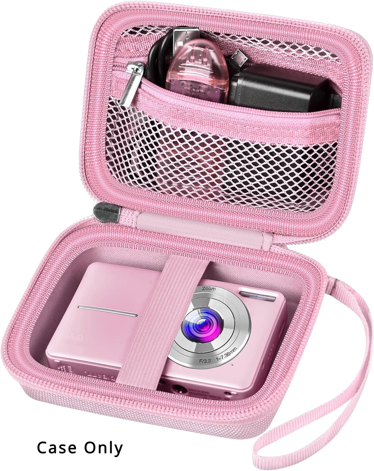 Digital Camera Case Compatible with VAHOIALD FHD 1080P/for CAMKORY Digital Point and Shoot/for KODAK PIXPRO FZ45-BK 16MPVlogging