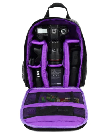 Multi-functional Outdoor Camera Backpack Video Digital Shoulder Camera Bag Waterproof Camera Photo Bag Case for DSLR Sony