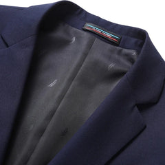 Blazer New Men's Fashion Business Solid Color British Style Professional Work Groom Wedding Dress Best Man Blazer Jacket