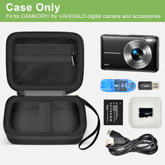 Digital Camera Case Compatible with VAHOIALD FHD 1080P/for CAMKORY Digital Point and Shoot/for KODAK PIXPRO FZ45-BK 16MPVlogging