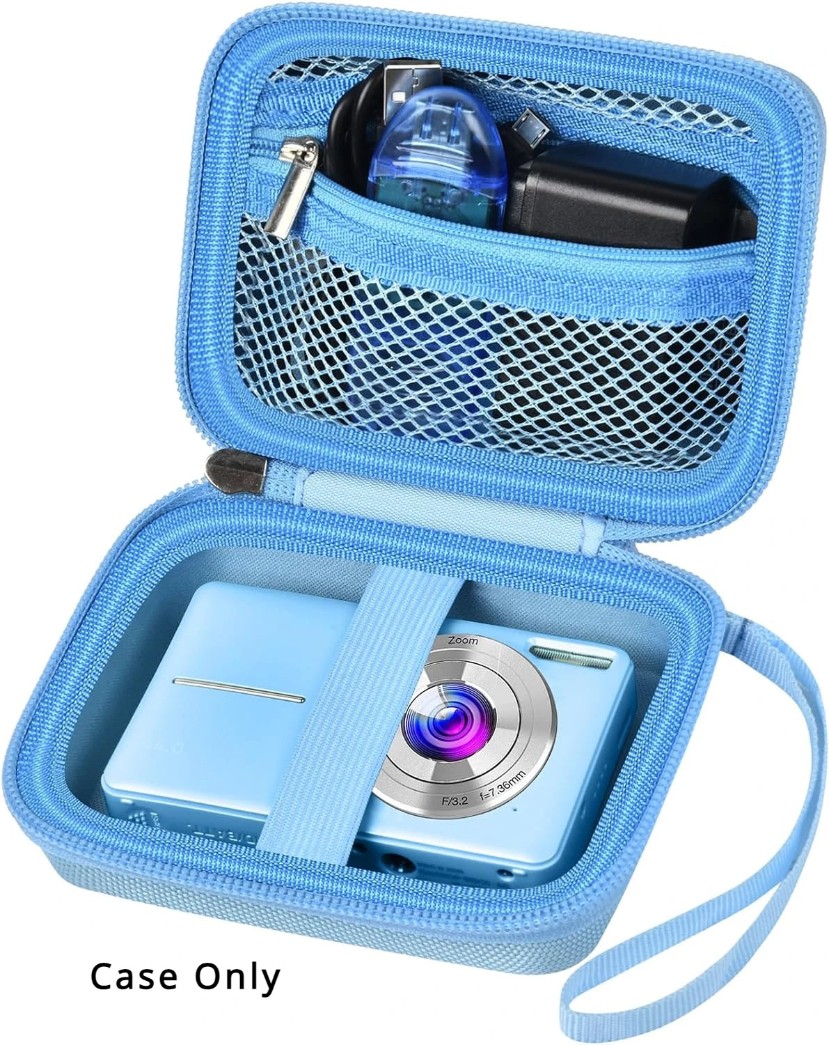 Digital Camera Case Compatible with VAHOIALD FHD 1080P/for CAMKORY Digital Point and Shoot/for KODAK PIXPRO FZ45-BK 16MPVlogging