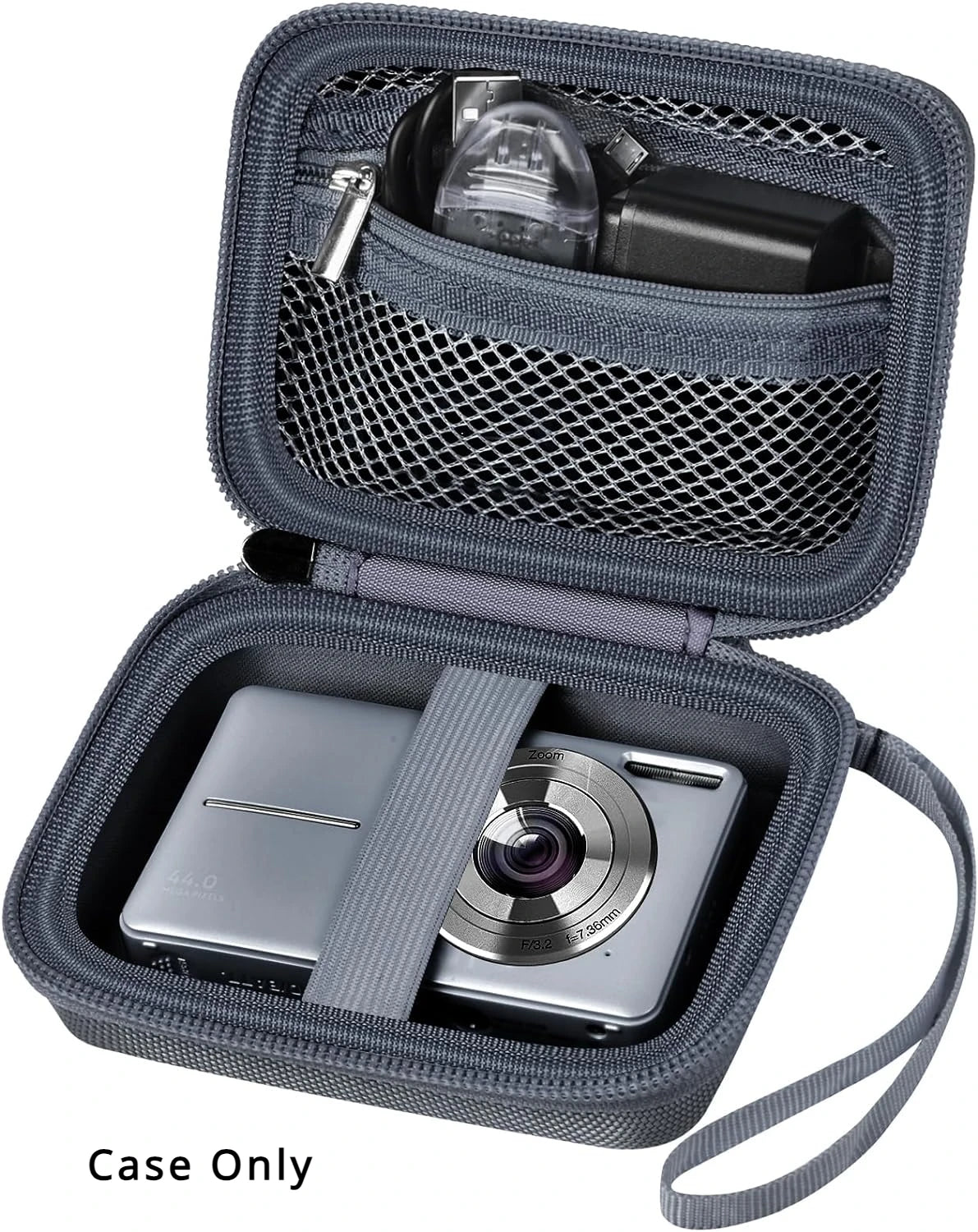 Digital Camera Case Compatible with VAHOIALD FHD 1080P/for CAMKORY Digital Point and Shoot/for KODAK PIXPRO FZ45-BK 16MPVlogging